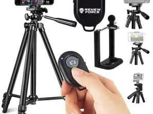 TRIPOD 4in1 TRIPOD 103cm REMOTE CONTROL PHONE HOLDER K10