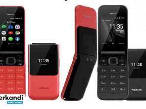 Nokia 2720 Flip Clapet Senior Noir Rouge