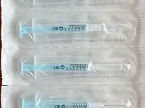 1ml BD FLU+ Disposable Syringe Luer Lock, 23GX1, 0.6 x 25mm, Exp. 2026-05-31