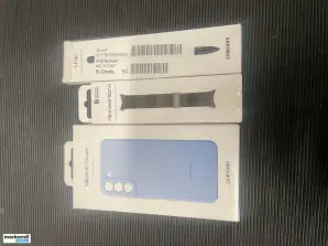 Samsung-tillbehör inklusive S23-skal, Samsung Tab-skal