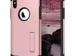 Handyhülle nSpigen Slim Armor für iPhone Xs Max pink