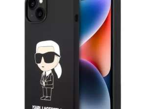 Pouzdro Karl Lagerfeld KLHCP14SSNIKBCK pro iPhone 14 6 1
