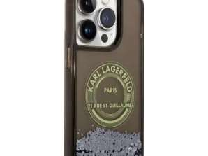 Housse Karl Lagerfeld KLHCP14LLCRSGRK pour iPhone 14 Pro 6 1 » étui rigide Liq