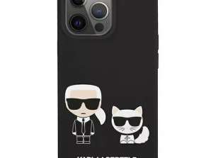 Karlo Lagerfeldo dėklas KLHCP13XSSKCK, skirtas iPhone 13 Pro Max 6 7 colių kietajam dėklui S