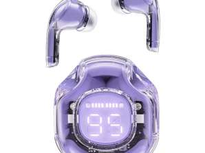 Wireless Acefast T8 Bluetooth TWS Headphones purple