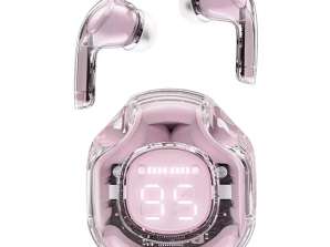Kabellose Acefast T8 Bluetooth TWS Kopfhörer pink