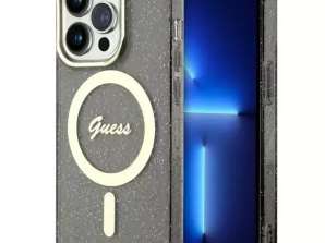 Coque de téléphone Guess GUHMP14LHCMCGK pour Apple iPhone 14 Pro 6.1 » noir