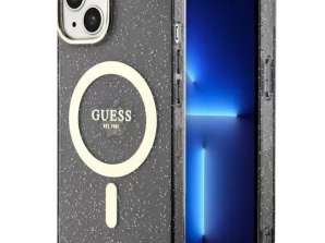 Guess Case GUHMP14MHCMCGK pour iPhone 14 Plus 6.7 « hardcase Glitter Gold