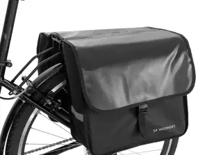 Wozinsky Fahrradtasche für Doppelgepäckträger 28 l schwarz WBB34BK