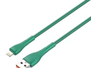 LDNIO LS672 30W 2m Блискавичний кабель зелений