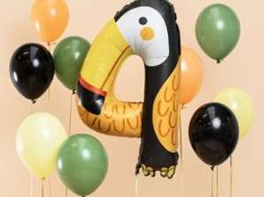 Folienballon Geburtstagszahl 