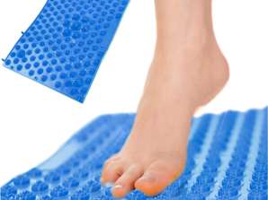 Sensory correction massage mat blue