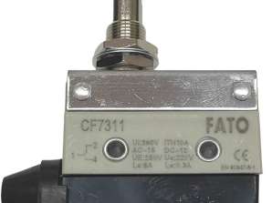 Horizontal limit switch with parallel roller 250V 10A CF