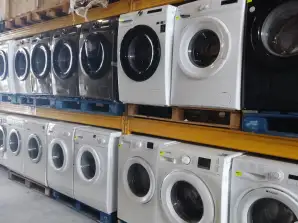 Máquinas de lavar roupa Stocklot misto (176 unidades) Todos testados, 100% funcionando