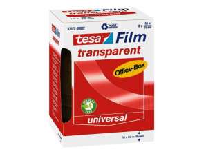Tesa Film transparente para dispensador de mesa 10 uds. 66m x 15mm 57372