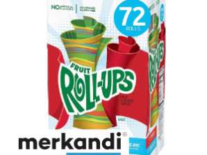 Fruit Roll-Ups 0.5oz/14g 72pcs, made in USA, wholesale from Lithuania