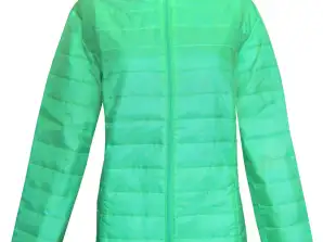 WOMEN'S QUILTED BIKER JACKETS GREEN MINT 36/38 - 40/42