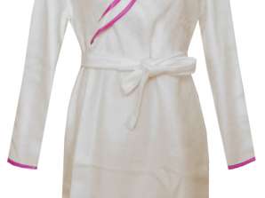 JACKETS, WOMEN'S COATS, FLEECE, FLEECE, CREAM BATHROBES, 42 - 50