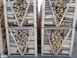 VERNE firewood from Poland, 30cm logs - kiln-dried, very dry