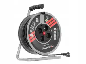 Champion Cable Reel - 4 Sockets - 50 meter - 3x2,5mm