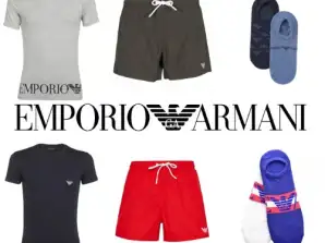 EMPORIO ARMANI: tişörtler, formalar, çoraplar,... erkekler için paket başına 17.10€'dan başlayan fiyatlarla