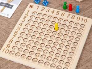 Board game with multiplication up to 100 FUNMATH