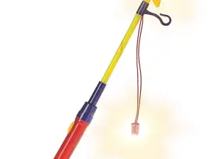 1x bâton de lanterne électrique pour piles AA - Lanterne pour Halloween & St. Martin