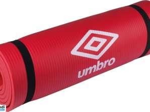 Umbro Röd Fitness- och Yogamatta 190x58x1cm