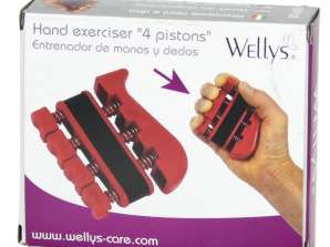 Wellys GI 069125: Exerciseur à 4 pistons pour les mains et les doigts