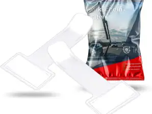 Lot de 2 Clip Porte-Ticket de Stationnement - Support de Pare-brise pour Ticket de Stationnement / Permis de Stationnement - Voiture