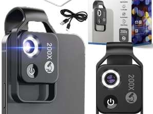 Microscope Digital Objective 200x for PRO 4K Phone