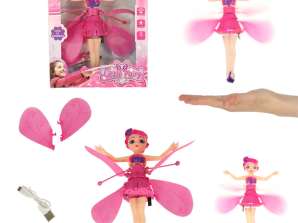Hand-controlled USB flying fairy doll