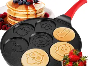 Frying pan for PANCAKES pancakes eggs FUNNY ANIMALS MARBLE MR-KEJK6
