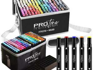 ALCOHOL MARKERS PRO SET 168PCS TOUCH + BAG MDS-168
