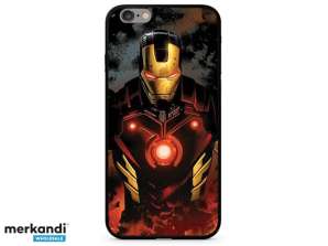 Printed Case Glass Marvel Iron Man 023 Apple iPhone X