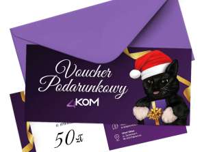 Christmas Gift Voucher 4KOM 50zł