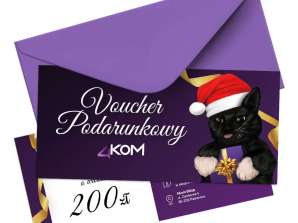 Christmas Gift Voucher 4KOM 200zł