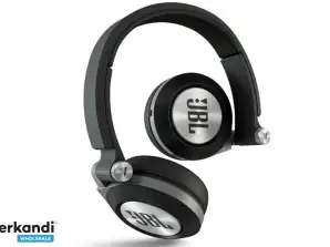 Auscultadores auriculares JBL Synchros E30 com microfone preto