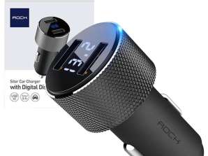 Rock Sitor led car charger 2x USB 3.4A black
