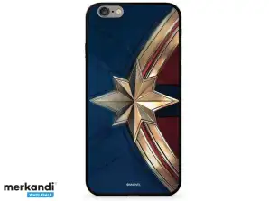Estojo de Impressão de Vidro Marvel Capitã Marvel 022 Apple iPhone X
