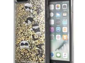 Karl Lagerfeld KLHCI8LROGO iPhone 7/8 Plus negro-oro / negro y oro h