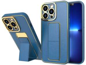 iPhone 12 Pro için Mavi Standlı Yeni Kickstand Kılıf