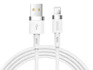 Joyroom USB kablosu Lightning 2 4A 1 2 m S 1224N2 Beyaz