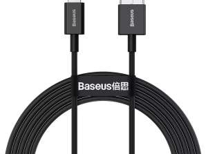 Cablu USB Baseus Superior Lightning 2 4 A 2 m negru CALYS C01