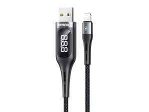 Remax cable Lightning USB charging cable with display screen