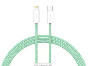 Baseus Динамический USB-кабель типа C Молниеносная подача 20 Вт 1 м Зеленый