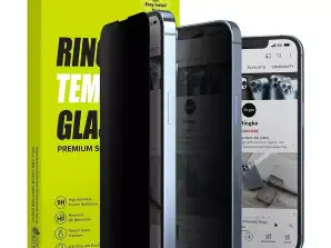 Ringke herdet glass privatiserer for iPhone 14 / iPhone 13 / iPhone