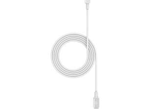 Mophie USB C мълниеносен кабел 1 8m бял