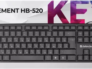 Defender Element HB 520 toetsenbord zwart