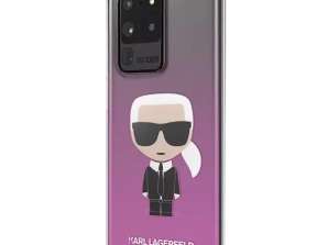 Pouzdro Karl Lagerfeld KLHCS69TRDFKPI pro Samsung Galaxy S20 Ultra G988 Ka